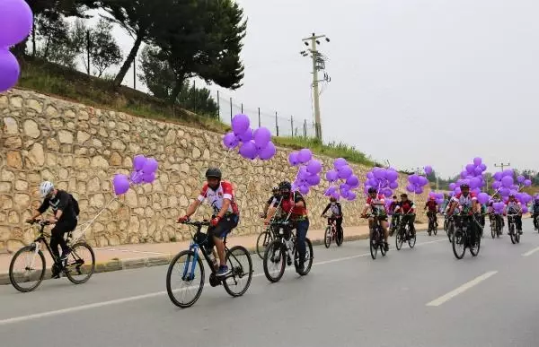 Toroslar'da pedallar kansere karşı çevrildi Toroslar'da pedallar kansere karşı çevrildi