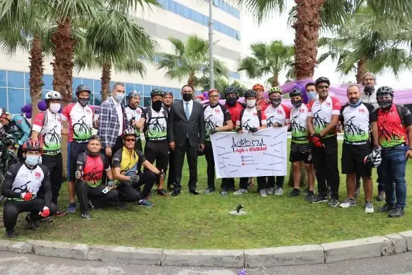 Toroslar'da pedallar kansere karşı çevrildi Toroslar'da pedallar kansere karşı çevrildi