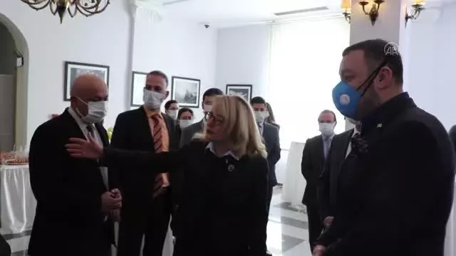 Türk iş insanları, Gürcistan'da milletvekilleriyle bir araya geldi Türk iş insanları, Gürcistan'da milletvekilleriyle bir araya geldi