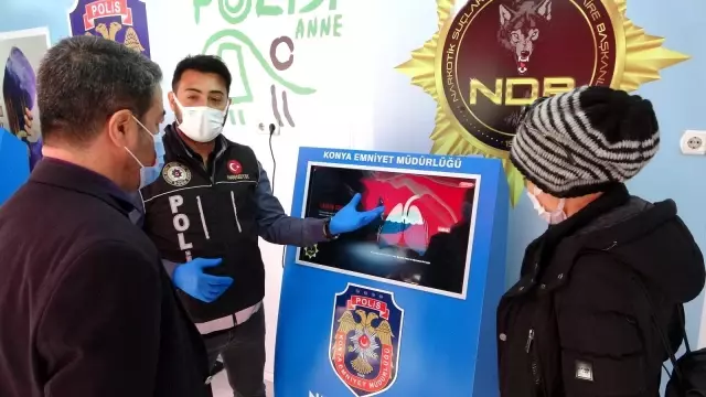 Uyuşturucuya karşı 'Narkotır'da eğitim veriliyor Uyuşturucuya karşı 'Narkotır'da eğitim veriliyor