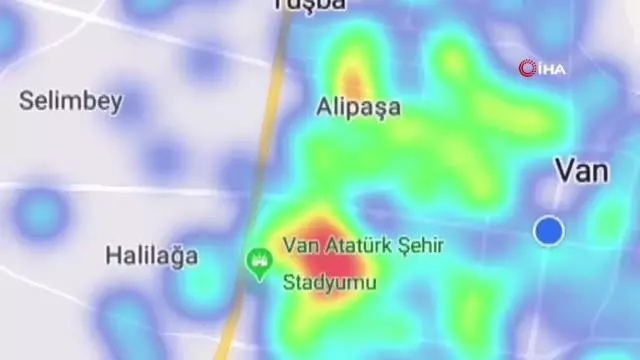 Van'ın risk haritası 'kırmızı'ya dönüyor Van'ın risk haritası 'kırmızı'ya dönüyor