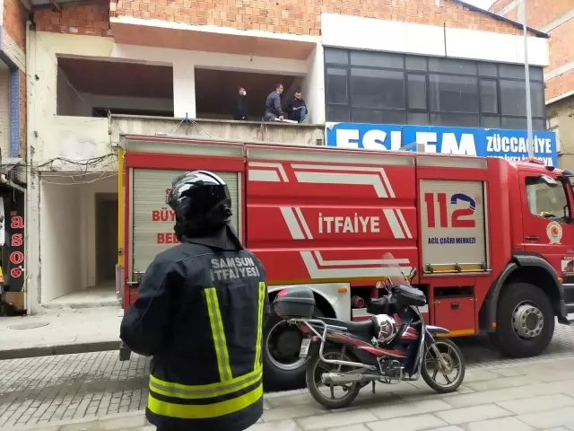 Yangın ihbarına giden itfaiye mangal dumanıyla karşılaştı Yangın ihbarına giden itfaiye mangal dumanıyla karşılaştı