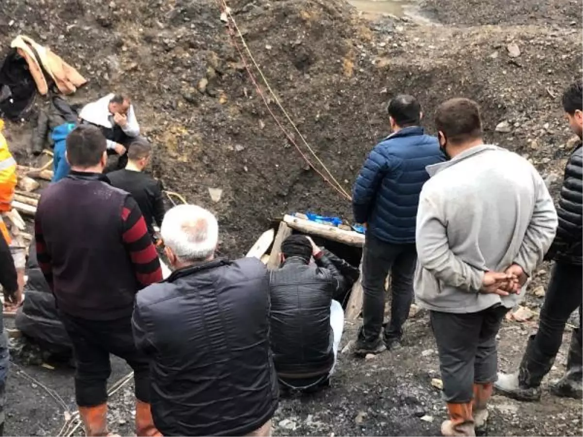 Zonguldak'ta kaçak maden ocağında göçük (1)