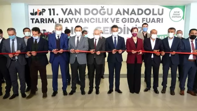 11. Van Doğu Anadolu Tarım Hayvancılık ve Gıda Fuarı kapılarını açtı 11. Van Doğu Anadolu Tarım Hayvancılık ve Gıda Fuarı kapılarını açtı