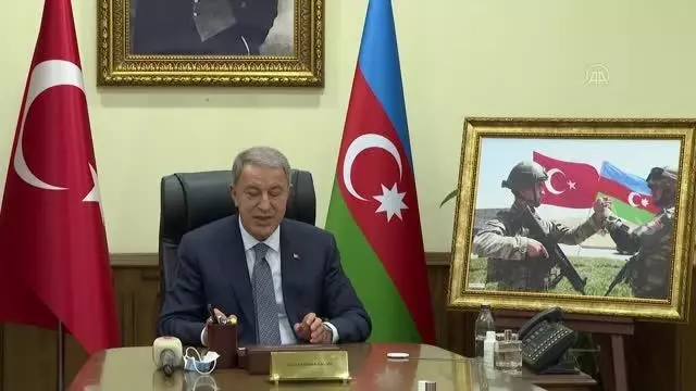 ANKARA BAKAN AKAR, AZERBAYCAN SAVUNMA BAKANI İLE GÖRÜŞTÜ ANKARA BAKAN AKAR, AZERBAYCAN SAVUNMA BAKANI İLE GÖRÜŞTÜ