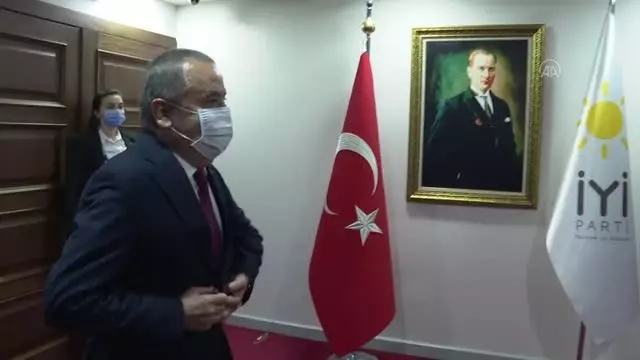 Akşener, Antalya Büyükşehir Belediye Başkanı Muhittin Böcek ile görüştü Akşener, Antalya Büyükşehir Belediye Başkanı Muhittin Böcek ile görüştü