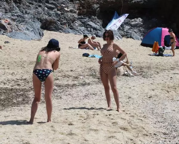 Alanya'da plajlar doldu Alanya'da plajlar doldu