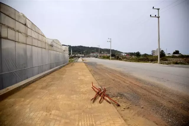 Alanya'nın Demirtaş ve Keşefli mahallerine yeni yol Alanya'nın Demirtaş ve Keşefli mahallerine yeni yol