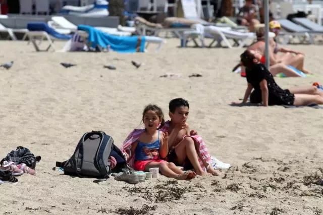 Alanya'ya yaz erken geldi Alanya'ya yaz erken geldi