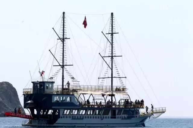 Alanya'ya yaz erken geldi Alanya'ya yaz erken geldi