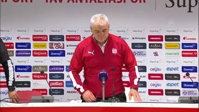 Antalyaspor-Sivasspor maçının ardından Antalyaspor-Sivasspor maçının ardından