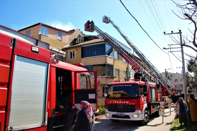 Apartmandaki mangal keyfi kötü bitti Apartmandaki mangal keyfi kötü bitti