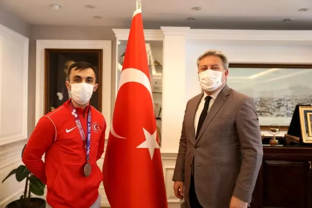 Avrupa ikincisi milli halterci Melikgazi'de Avrupa ikincisi milli halterci Melikgazi'de