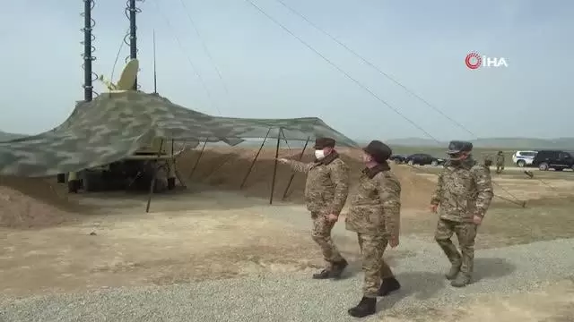 - Azerbaycan ve Türkiye muhabere birliklerinin ortak tatbikatı devam ediyor- Azerbaycan Savunma Bakanı Hasanov, ortak askeri tatbikatı izledi - Azerbaycan ve Türkiye muhabere birliklerinin ortak tatbikatı devam ediyor- Azerbaycan Savunma Bakanı Hasanov, ortak askeri tatbikatı izledi