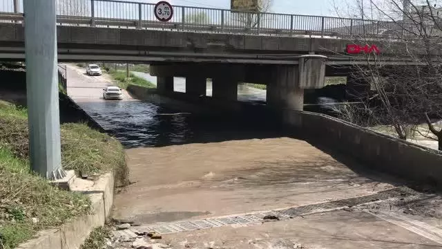 BARAJ KAPAKLARI AÇILINCA ALT GEÇİDİ SU BASTI BARAJ KAPAKLARI AÇILINCA ALT GEÇİDİ SU BASTI