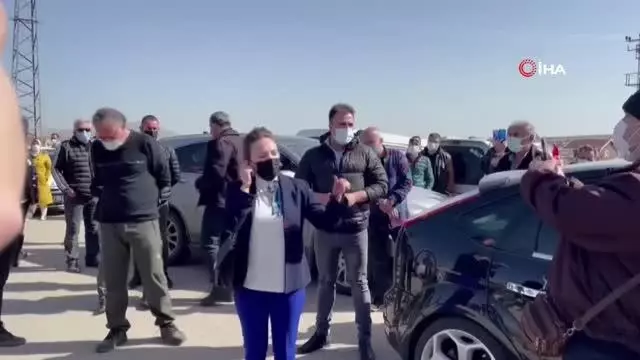 Başkent'te hobi bahçeleri yıkımında gerginlik Başkent'te hobi bahçeleri yıkımında gerginlik