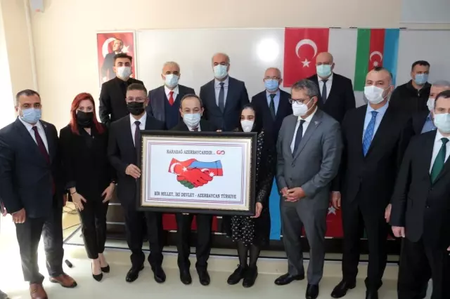 BAÜN şehit öğrencinin ailesini ağırladı BAÜN şehit öğrencinin ailesini ağırladı