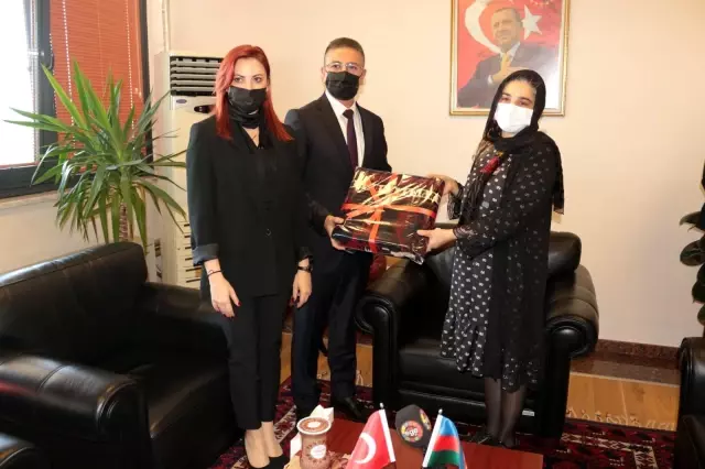 BAÜN şehit öğrencinin ailesini ağırladı BAÜN şehit öğrencinin ailesini ağırladı