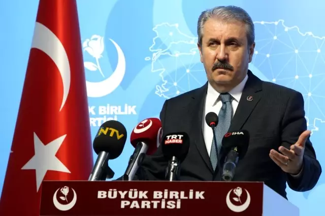 BBP Genel Başkanı Destici'den emekli amirallerin bildirisine tepki BBP Genel Başkanı Destici'den emekli amirallerin bildirisine tepki