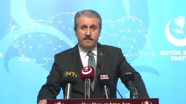 BBP Genel Başkanı Destici, gündemi değerlendirdi BBP Genel Başkanı Destici, gündemi değerlendirdi