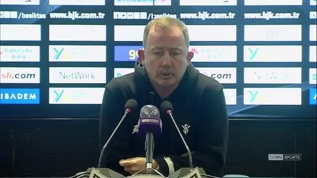 Beşiktaş-Aytemiz Alanyaspor maçının ardından - Sergen Yalçın Beşiktaş-Aytemiz Alanyaspor maçının ardından - Sergen Yalçın