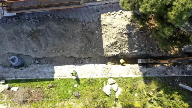 Büyükşehir, Koçarlı'nın altyapısını yeniliyor Büyükşehir, Koçarlı'nın altyapısını yeniliyor