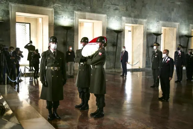 Son dakika haber: Emniyet Genel Müdürü Mehmet Aktaş ve beraberindekiler Anıtkabir'i ziyaret etti Son dakika haber: Emniyet Genel Müdürü Mehmet Aktaş ve beraberindekiler Anıtkabir'i ziyaret etti