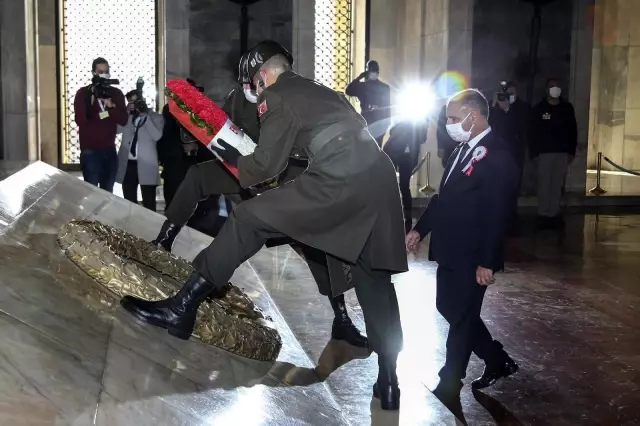 Son dakika haber: Emniyet Genel Müdürü Mehmet Aktaş ve beraberindekiler Anıtkabir'i ziyaret etti Son dakika haber: Emniyet Genel Müdürü Mehmet Aktaş ve beraberindekiler Anıtkabir'i ziyaret etti