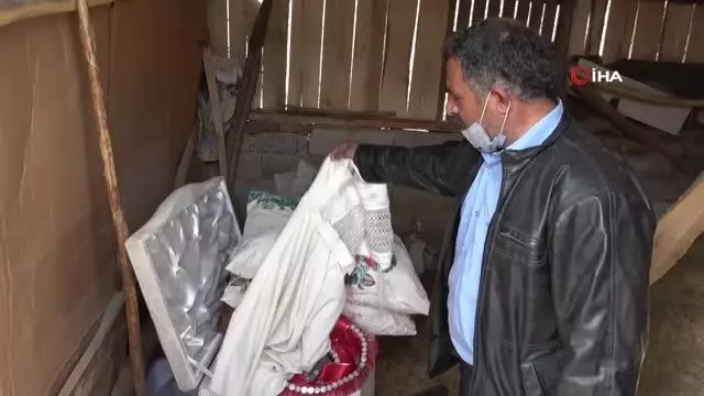 Evi yandı, nikahta gelinliğini giyemedi Evi yandı, nikahta gelinliğini giyemedi