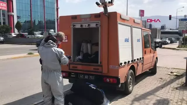HASTANE BAHÇESİNDEN YAYILAN KÖTÜ KOKU AFAD'I HAREKETE GEÇİRDİ HASTANE BAHÇESİNDEN YAYILAN KÖTÜ KOKU AFAD'I HAREKETE GEÇİRDİ