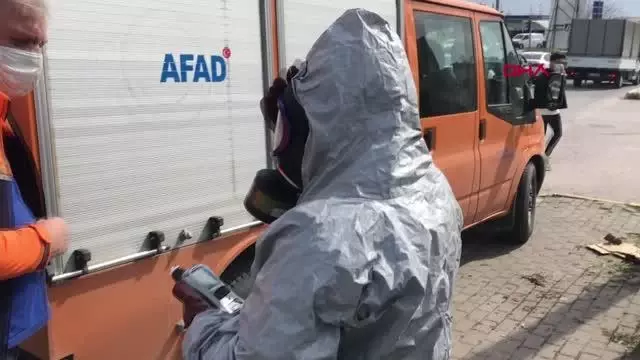 HASTANE BAHÇESİNDEN YAYILAN KÖTÜ KOKU AFAD'I HAREKETE GEÇİRDİ HASTANE BAHÇESİNDEN YAYILAN KÖTÜ KOKU AFAD'I HAREKETE GEÇİRDİ