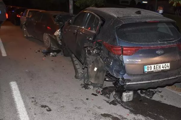 Takla atan cipin sürücüsü yaralandı Takla atan cipin sürücüsü yaralandı