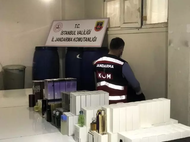 Bahçelievler'de sahte parfüm operasyonu Bahçelievler'de sahte parfüm operasyonu