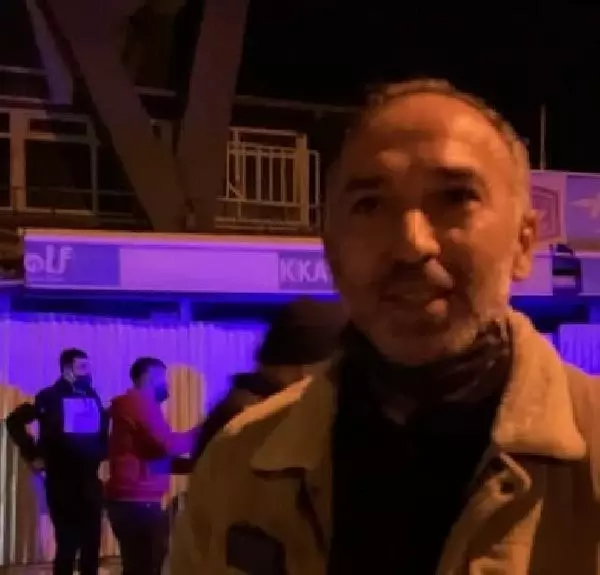 'Kavga' ihbarına gelen polislere pasta sürprizi 'Kavga' ihbarına gelen polislere pasta sürprizi