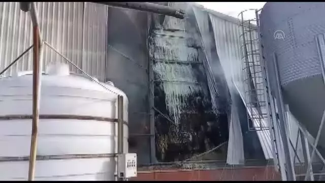 Kırklareli'nde hayvan çiftliğinde çıkan yangın kontrol altına alındı Kırklareli'nde hayvan çiftliğinde çıkan yangın kontrol altına alındı