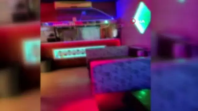 Kısıtlamada ruhsatsız eğlence mekanlarına baskın Kısıtlamada ruhsatsız eğlence mekanlarına baskın