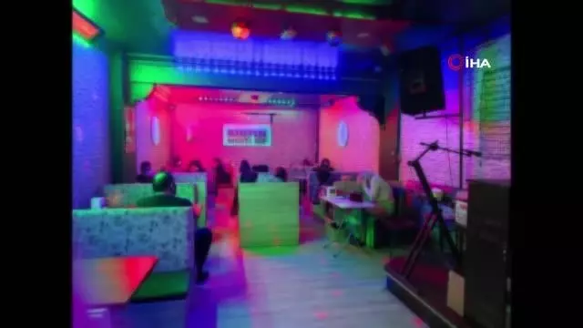 Kısıtlamada ruhsatsız eğlence mekanlarına baskın Kısıtlamada ruhsatsız eğlence mekanlarına baskın