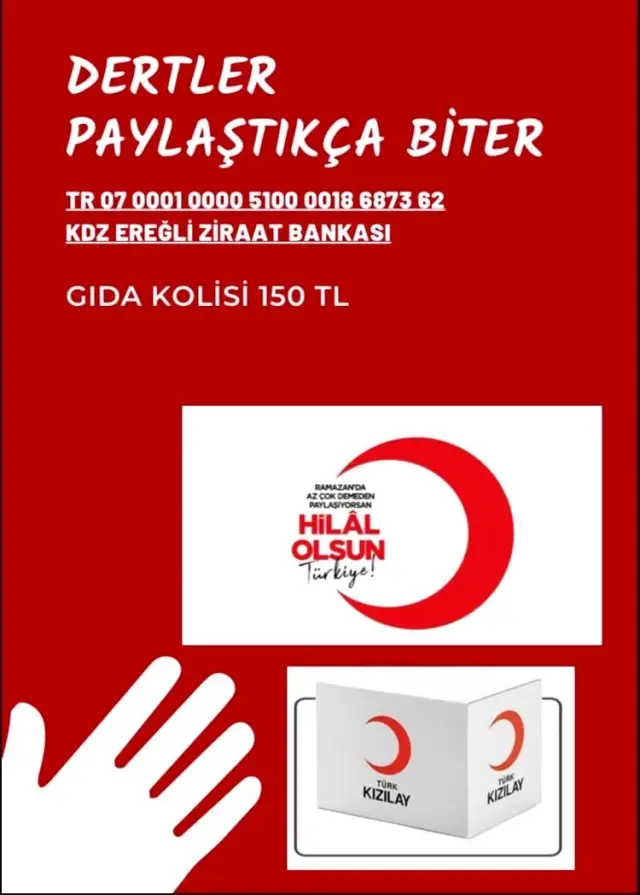 Kızılay'dan Ramazan ayı için çağrı Kızılay'dan Ramazan ayı için çağrı