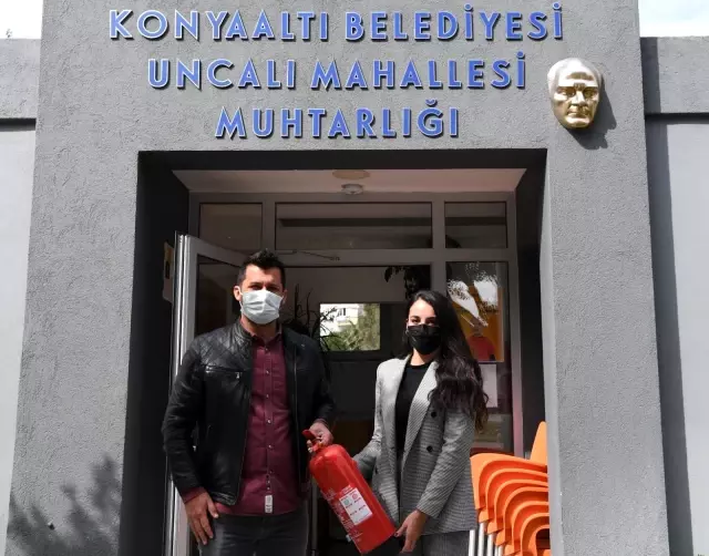 Konyaaltı'nda, muhtarlıklar elden geçiriliyor Konyaaltı'nda, muhtarlıklar elden geçiriliyor