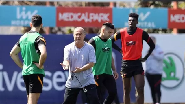 Fatih Terim, who does not tolerate bad results, exploded into the team during training