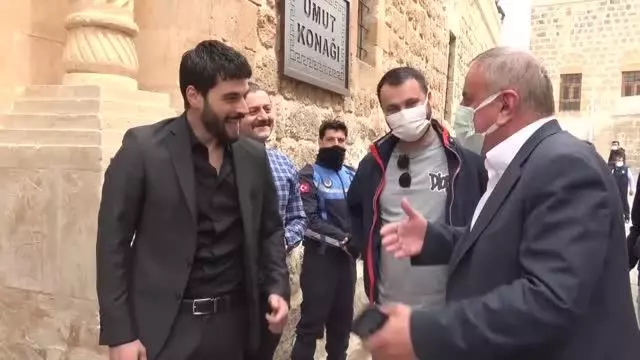 Kültür ve Turizm Bakanı Nuri Ersoy'un eşi Pervin Ersoy Midyat'ı ziyaret etti Kültür ve Turizm Bakanı Nuri Ersoy'un eşi Pervin Ersoy Midyat'ı ziyaret etti