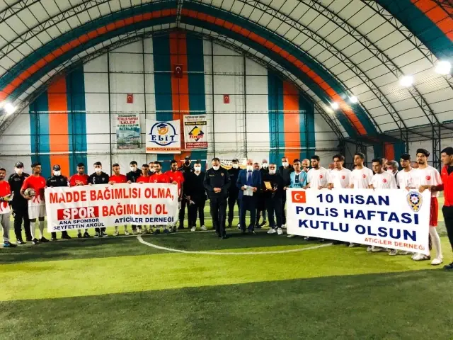 Madde bağımlısı gençler spora özendiriliyor Madde bağımlısı gençler spora özendiriliyor