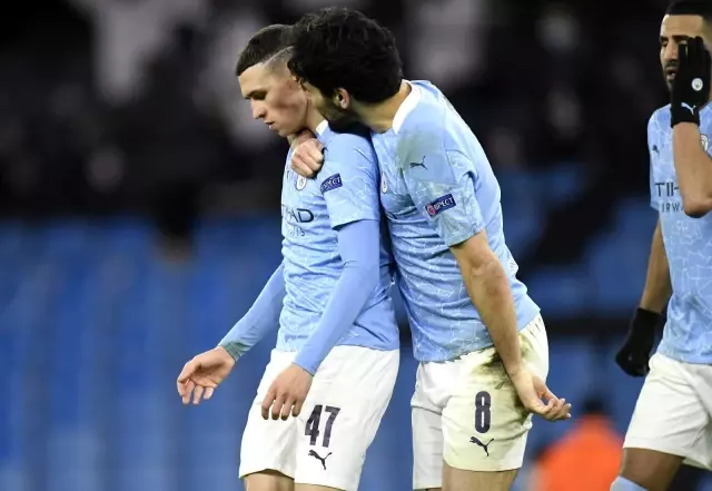 Manchester City galibiyeti 90'da aldı Manchester City galibiyeti 90'da aldı