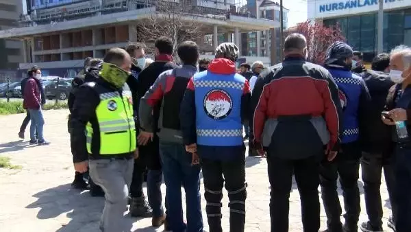 Motosikletli kuryenin ölümüne neden olan sürücünün serbest bırakılmasına tepki Motosikletli kuryenin ölümüne neden olan sürücünün serbest bırakılmasına tepki