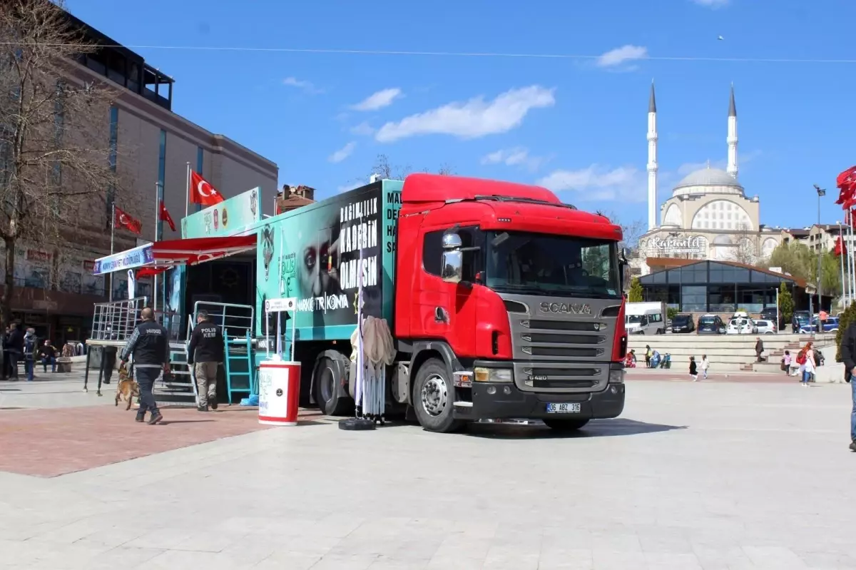 'Narko tır' tarihi kentte