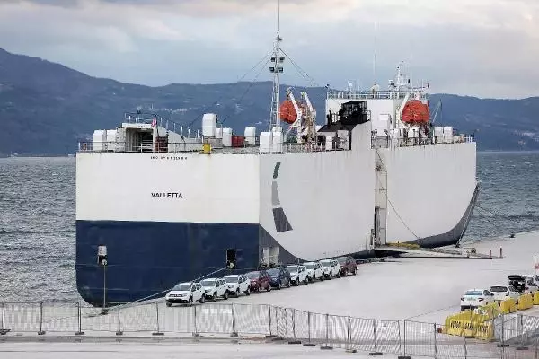 Otomotiv odaklı Ro-Ro Limanı'na ilk sefer gerçekleşti Otomotiv odaklı Ro-Ro Limanı'na ilk sefer gerçekleşti