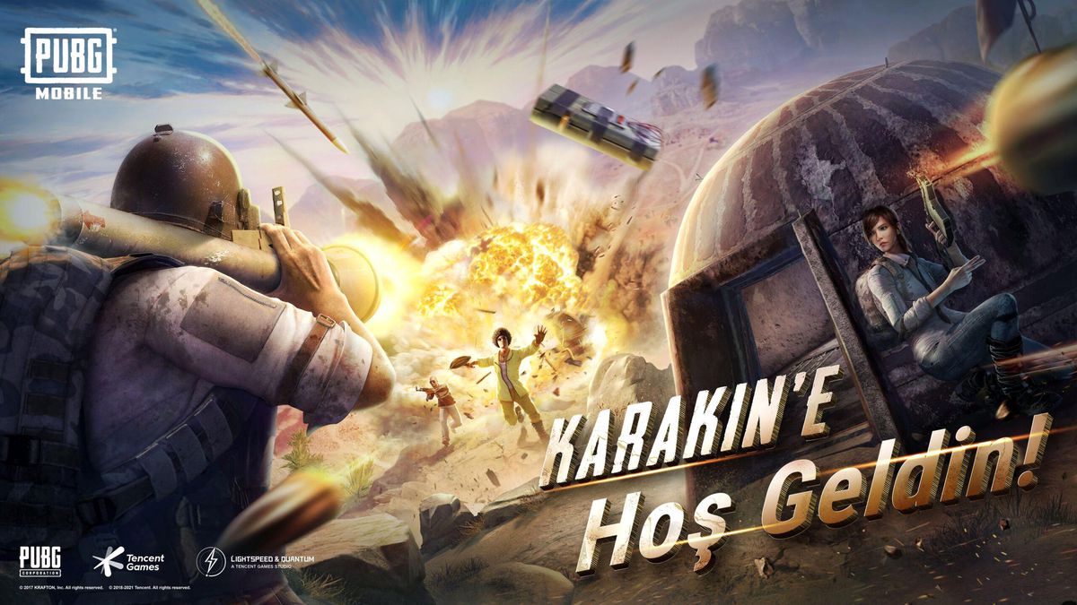 PUBG Mobile Karakin haritası oyuna eklendi!
