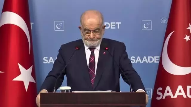 Saadet Partisi Genel Başkanı Karamollaoğlu, gündemi değerlendirdi (1) Saadet Partisi Genel Başkanı Karamollaoğlu, gündemi değerlendirdi (1)