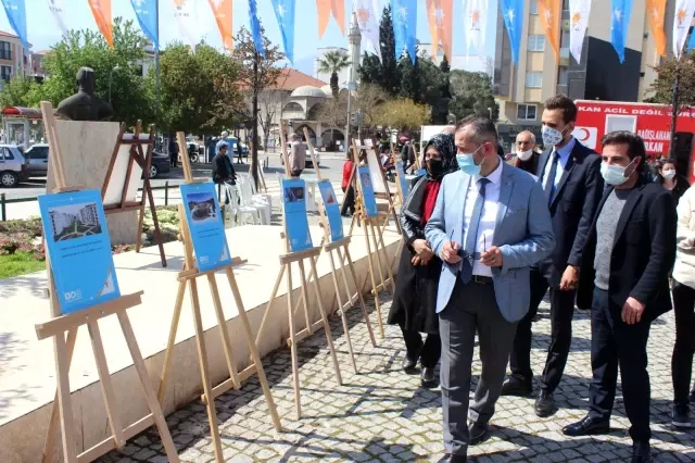 Salihli AK Parti'den açık hava sergisi Salihli AK Parti'den açık hava sergisi