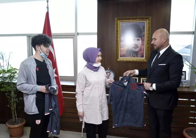 Samsunspor'a gönül verenler formalarına kavuştu Samsunspor'a gönül verenler formalarına kavuştu